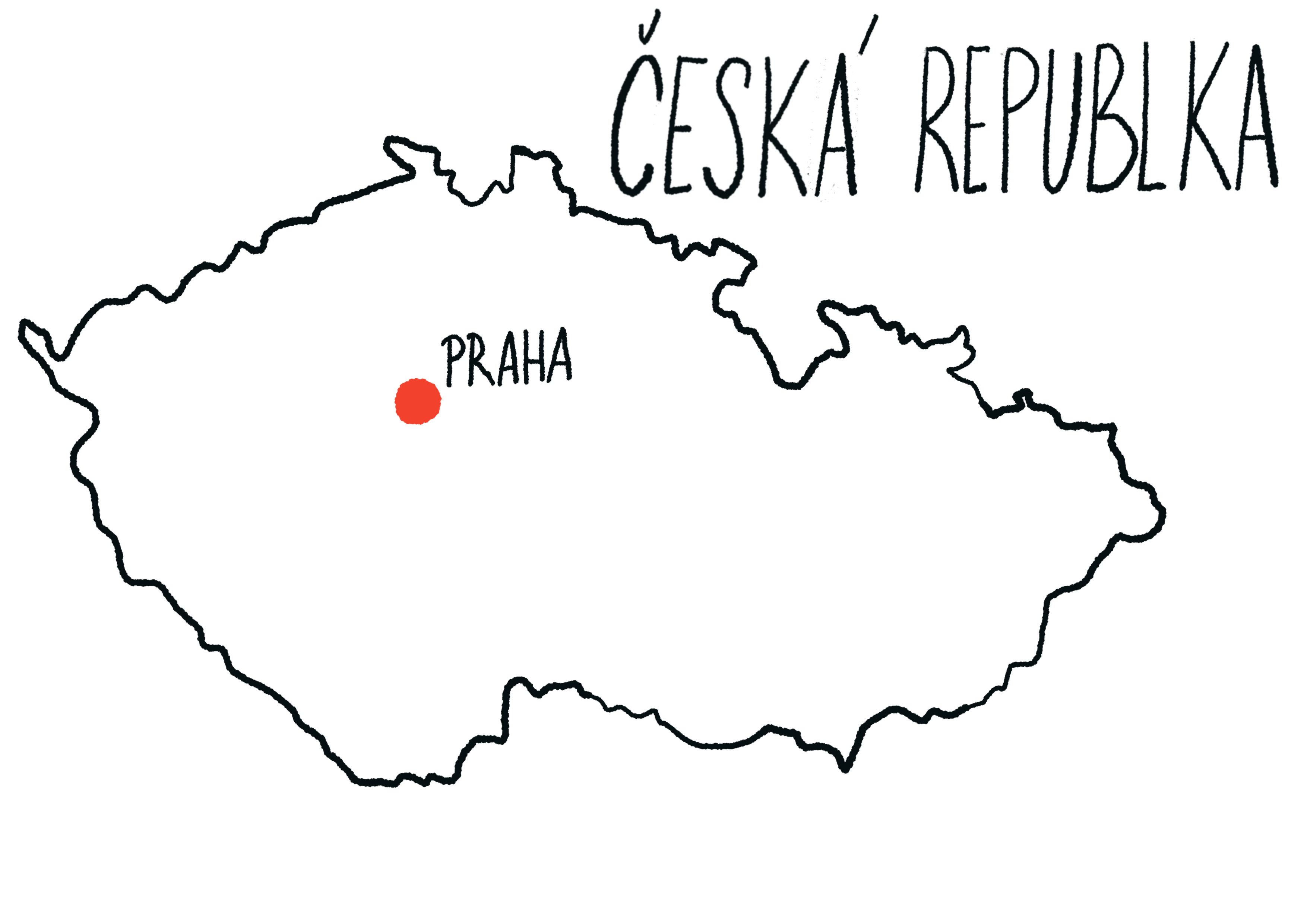 Česko Digitální ilustrace v Procreate